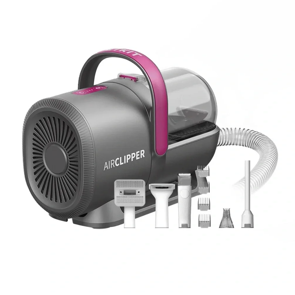 PETKIT AirClipper 5-in-1 Pet Grooming Kit Vacuum Grooming System